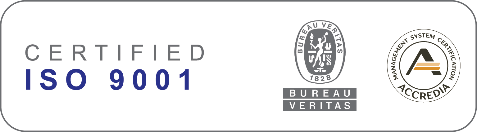 Logo certificazione ISO 9001